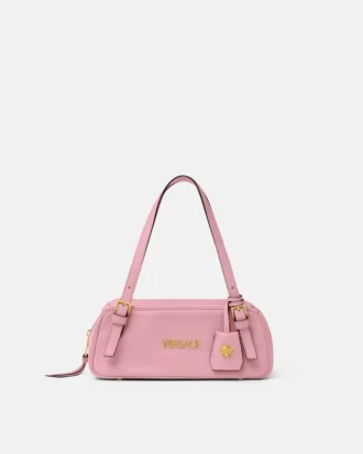 Bolso tipo bowling Tag Nappa de Versace
