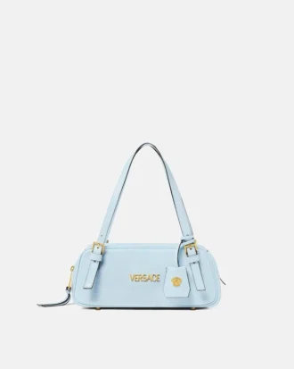Bolso tipo bowling Tag Nappa de Versace