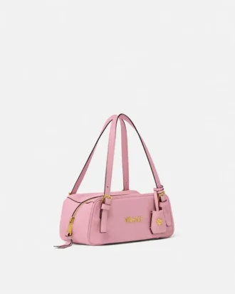 Bolso tipo bowling Tag Nappa de Versace