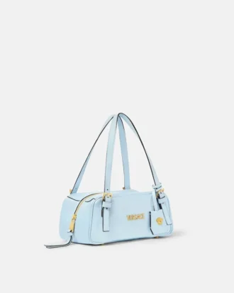Bolso tipo bowling Tag Nappa de Versace