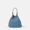 Bolso tipo cubo de denim La Medusa Bolso tipo cubo de denim La Medusa