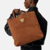 Bolso tote de ante La Medusa