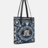 Bolso tote de lona estampada La Medusa