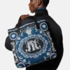 Bolso tote de lona estampada La Medusa