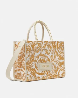 Bolso tote grande Athena de rafia