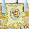 Bolso tote grande de lona con estampado La Medusa