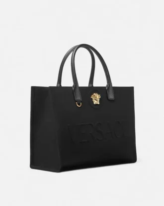 Bolso tote grande de lona La Medusa