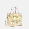 Bolso tote pequeño de lona con estampado La Medusa Bolso tote pequeño de lona con estampado La Medusa