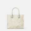 Bolso tote pequeño de lona con estampado La Medusa Bolso tote pequeño de lona con estampado La Medusa