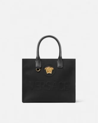 Bolso tote pequeño de lona La Medusa