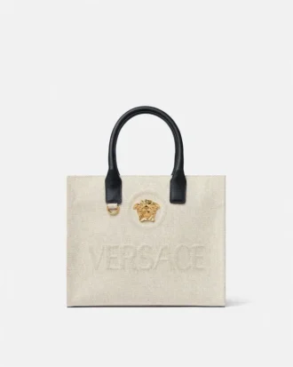 Bolso tote pequeño de lona La Medusa