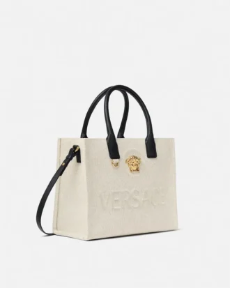 Bolso tote pequeño de lona La Medusa