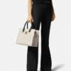 Bolso tote pequeño de lona La Medusa Bolso tote pequeño de lona La Medusa