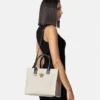 Bolso tote pequeño de lona La Medusa Bolso tote pequeño de lona La Medusa