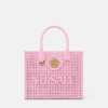 Bolso tote pequeño La Medusa con corte láser Bolso tote pequeño La Medusa con corte láser