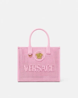 Bolso tote pequeño La Medusa con corte láser