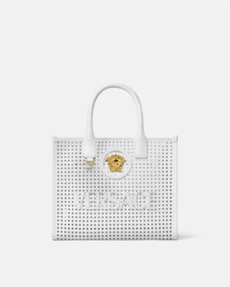 Bolso tote pequeño La Medusa con corte láser