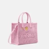 Bolso tote pequeño La Medusa con corte láser Bolso tote pequeño La Medusa con corte láser