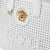 Bolso tote pequeño La Medusa con corte láser Bolso tote pequeño La Medusa con corte láser