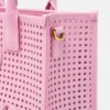Bolso tote pequeño La Medusa con corte láser Bolso tote pequeño La Medusa con corte láser