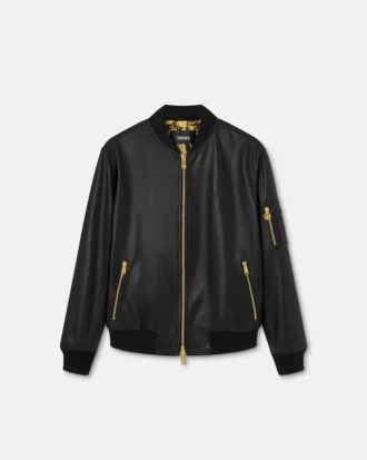 Bomber de piel
