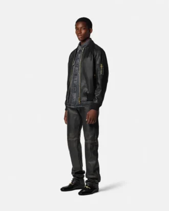 Bomber de piel