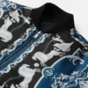 Bomber reversible de nylon estampado Bomber reversible de nylon estampado
