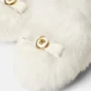 Botas de piel de oveja con lazo Gianni