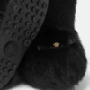 Botas de piel de oveja con lazo Gianni