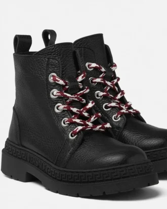Botas de piel Medusa para niño