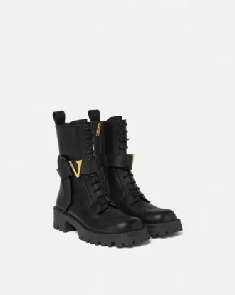 Botas de piel V 45 mm
