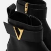 Botines de cuero V Botines de cuero V