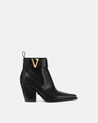 Botines de piel V 85 mm
