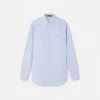 Camisa a rayas con Medusa bordada Camisa a rayas con Medusa bordada