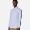 Camisa a rayas con Medusa bordada Camisa a rayas con Medusa bordada