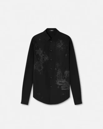 Camisa Coral Theatre bordada