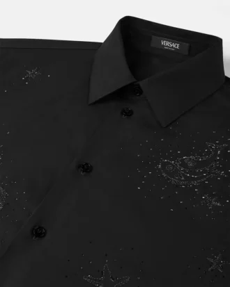 Camisa Coral Theatre bordada