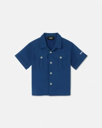 Camisa de algodón bordada para niño