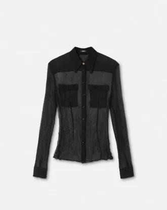 camisa de crep de seda 1 330x413 - Camisa de crep&eacute; de seda