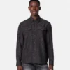 Camisa de denim jacquard Barocco