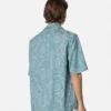 Camisa de denim jacquard Barocco