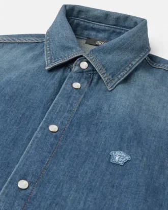 Camisa de denim ligera