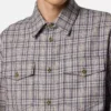 Camisa de franela de lana a cuadros Camisa de franela de lana a cuadros
