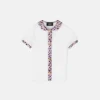 Camisa de jersey de algodón estampada para niño Camisa de jersey de algodón estampada para niño