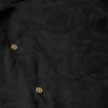 Camisa de popelín de algodón jacquard Camisa de popelín de algodón jacquard