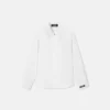 Camisa de popelín de algodón para niño Camisa de popelín de algodón para niño