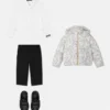 Camisa de popelín de algodón para niño Camisa de popelín de algodón para niño