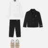 Camisa de popelín de algodón para niño Camisa de popelín de algodón para niño