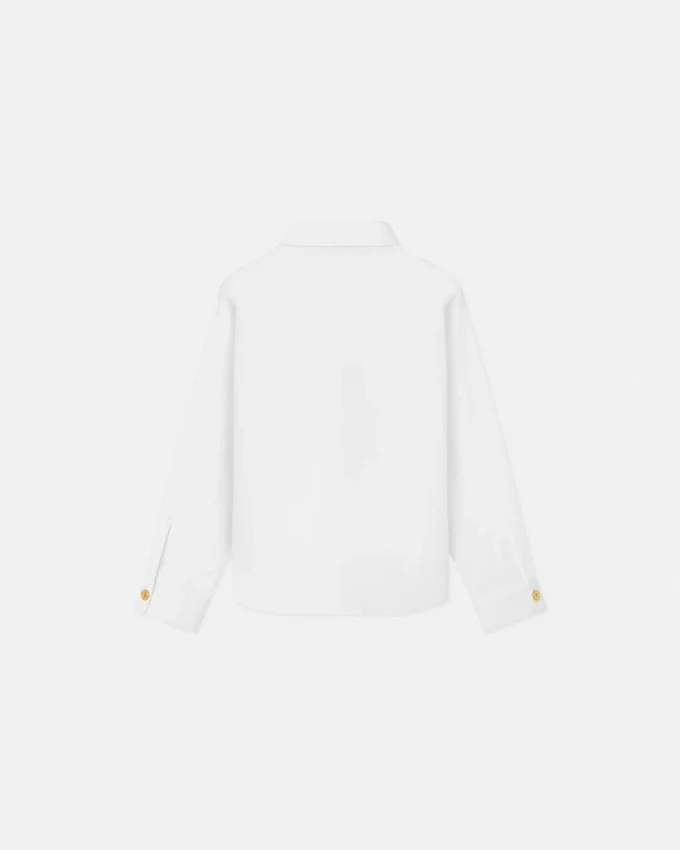 Camisa de popelín de algodón para niño Camisa de popelín de algodón para niño