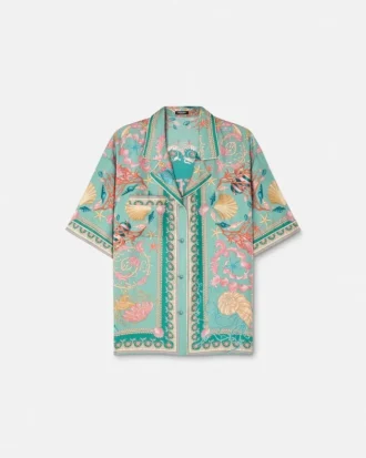 Camisa de seda Barocco Silk Camisa de seda Barocco Silk